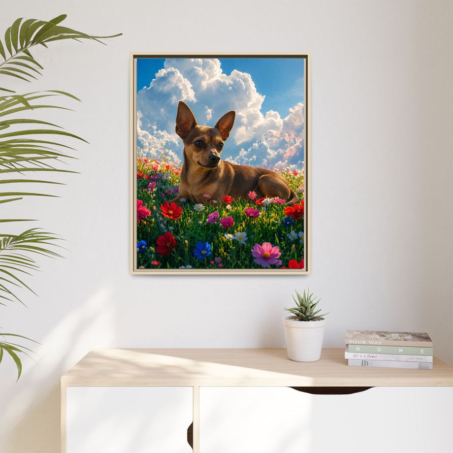 Framed 24x30 Natural context