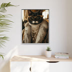 Framed 24x30 White context