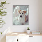 Framed 24x30 White context