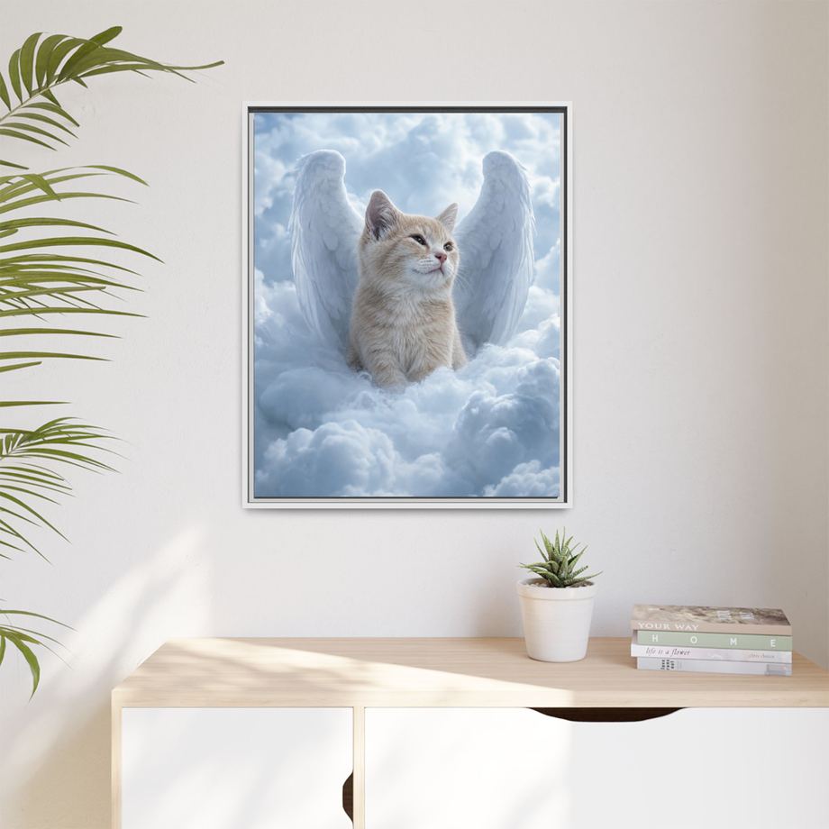Framed 24x30 White context