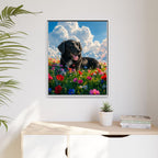 Framed 24x30 White context