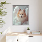 Framed 24x30 White context