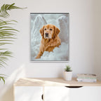 Framed 24x30 White context