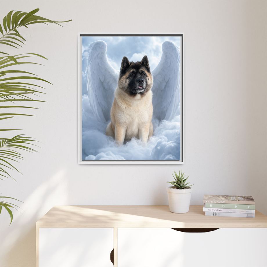Framed 24x30 White context