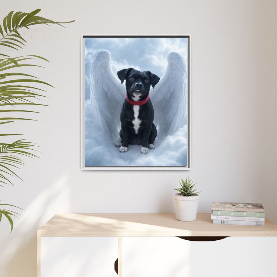 Framed 24x30 White context