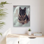 Framed 24x30 White context