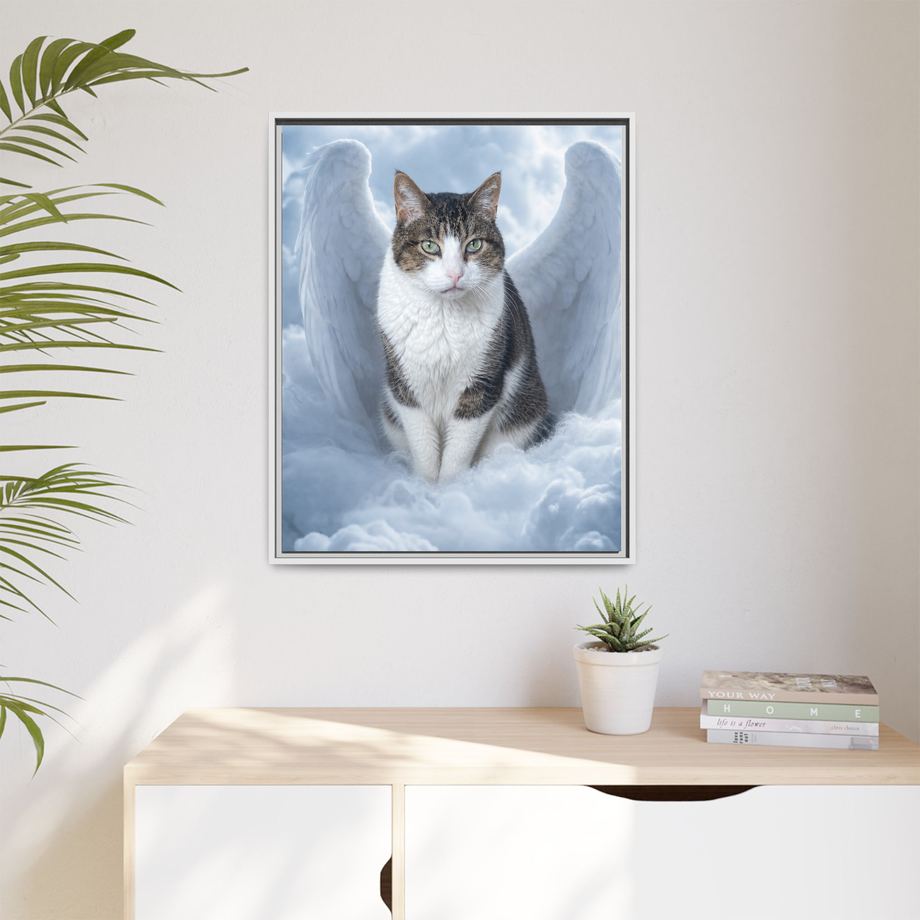 Framed 24x30 White context