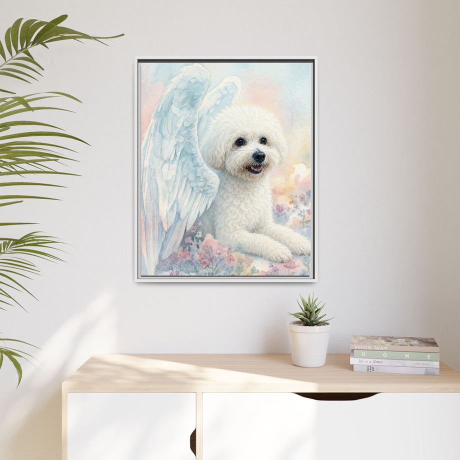 Framed 24x30 White context