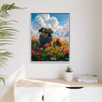 Framed 24x30 White context