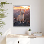 Framed 24x30 White context
