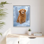 Framed 24x30 White context