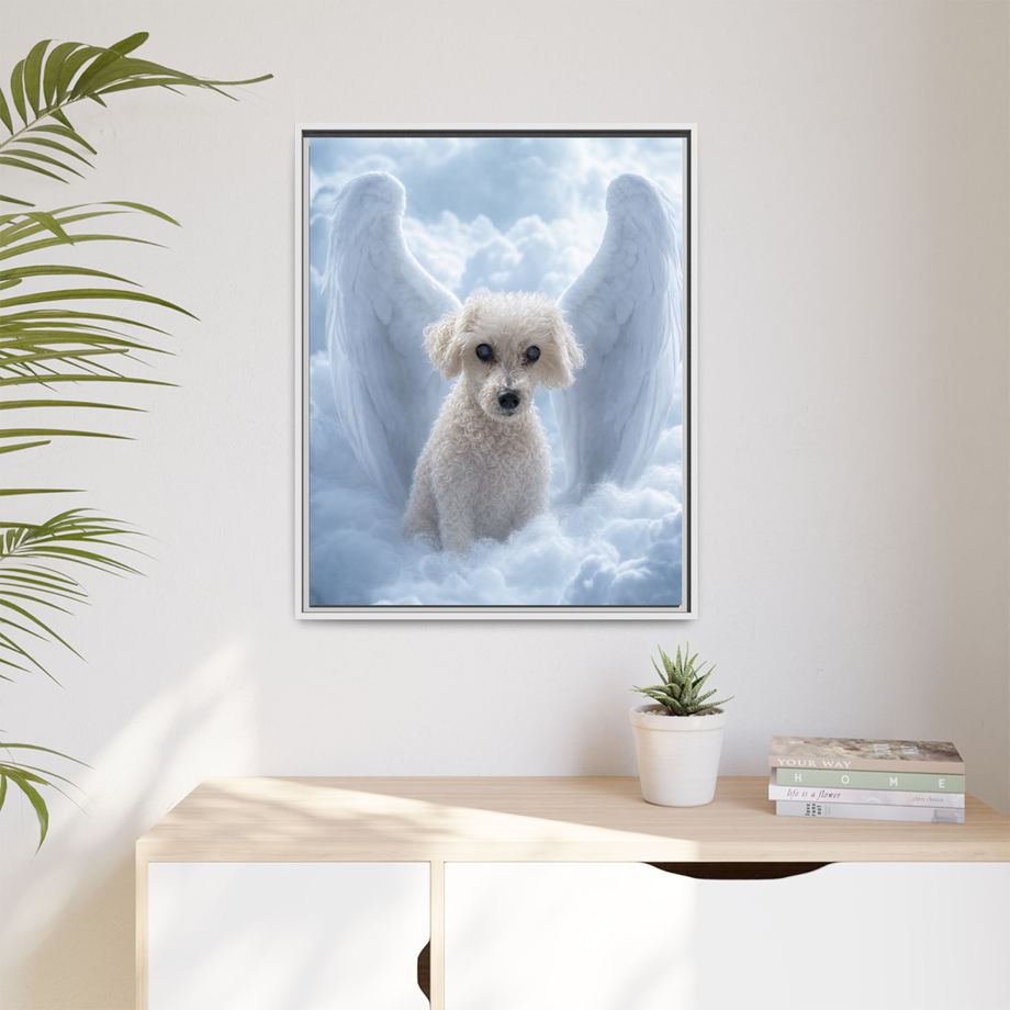 Framed 24x30 White context