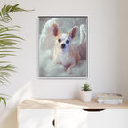 Framed 24x30 White context