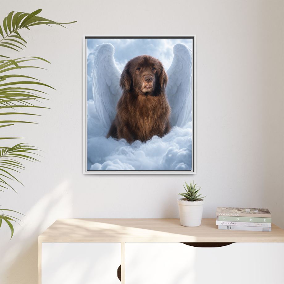 Framed 24x30 White context