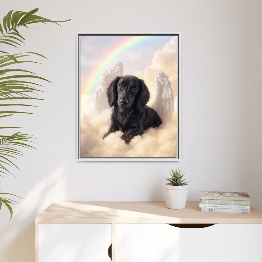 Framed 24x30 White context