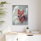 Framed 24x30 White context