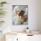 Framed 24x30 White context