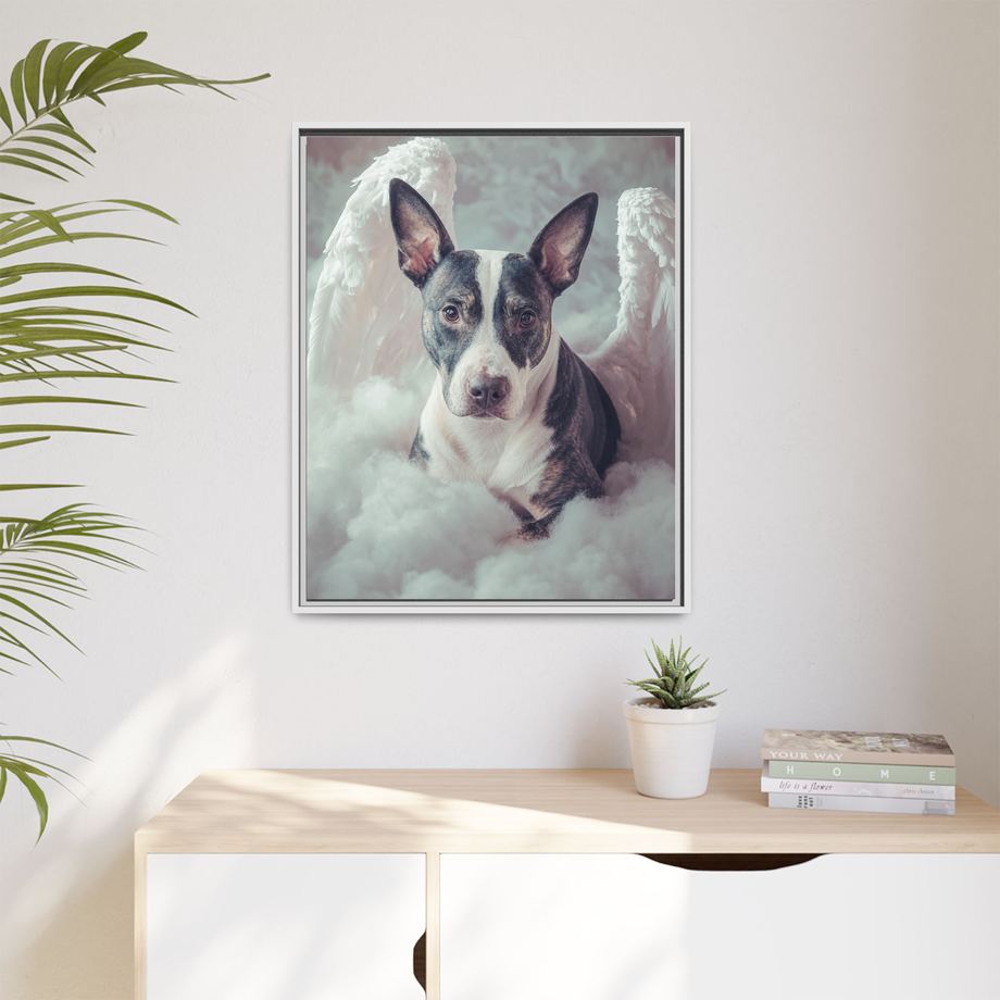 Framed 24x30 White context