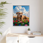 Framed 24x30 White context