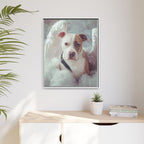 Framed 24x30 White context