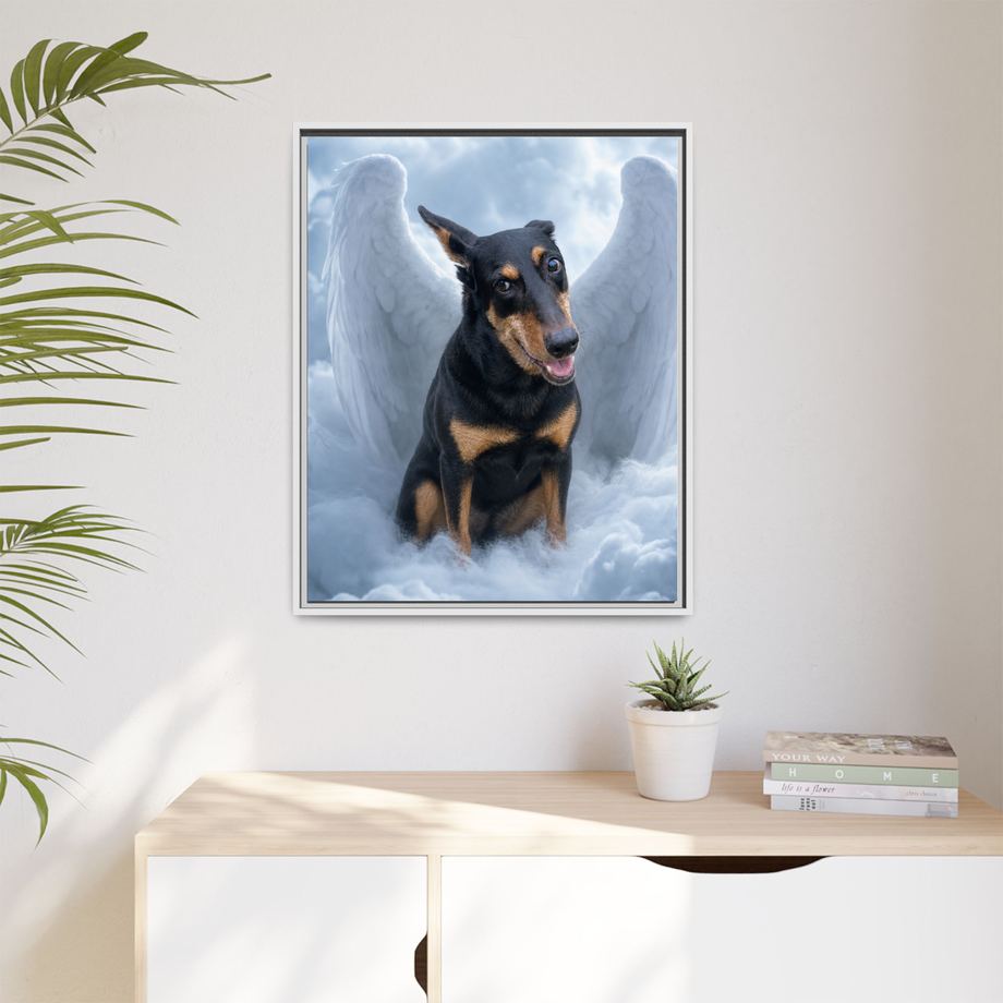 Framed 24x30 White context