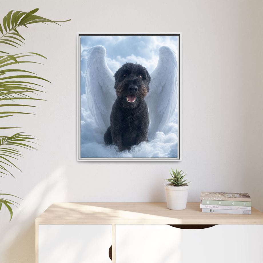 Framed 24x30 White context