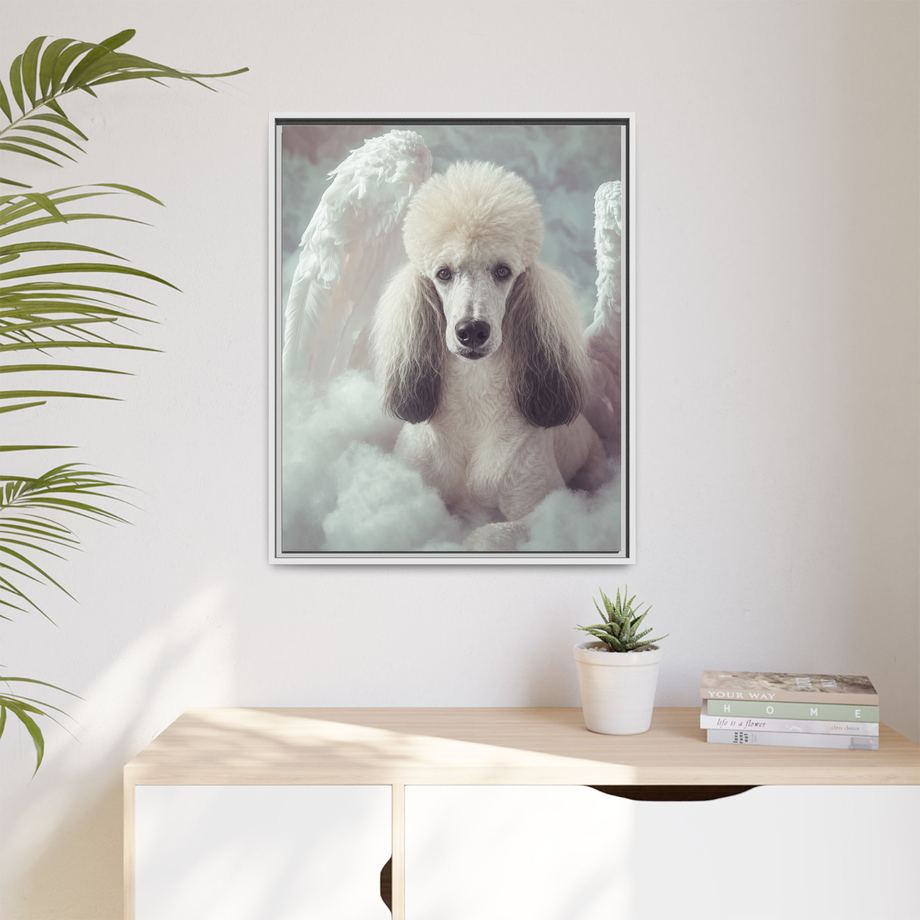 Framed 24x30 White context