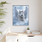 Framed 24x30 White context