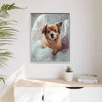 Framed 24x30 White context