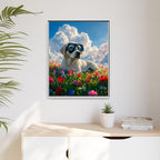 Framed 24x30 White context