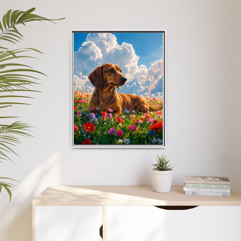 Framed 24x30 White context