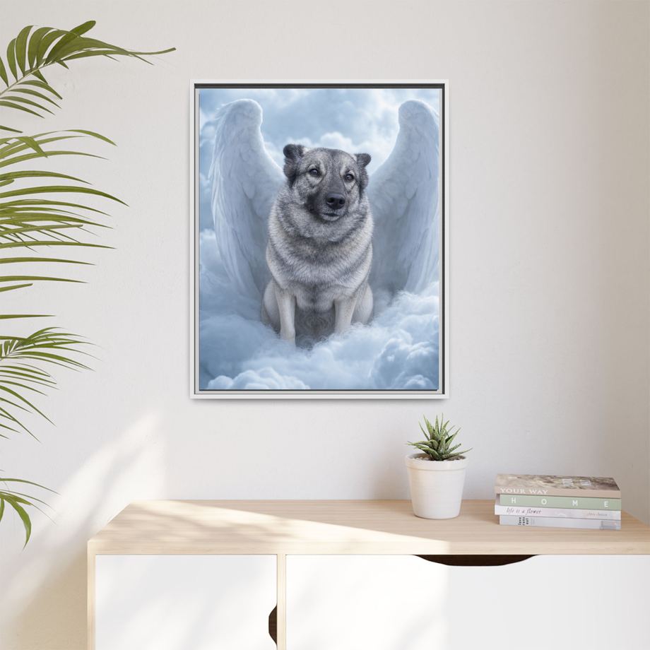 Framed 24x30 White context