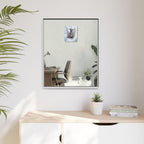 Framed 24x30 White context