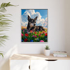 Framed 24x30 White context