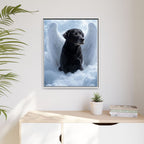 Framed 24x30 White context