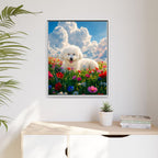 Framed 24x30 White context