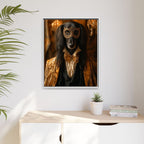 Framed 24x30 White context