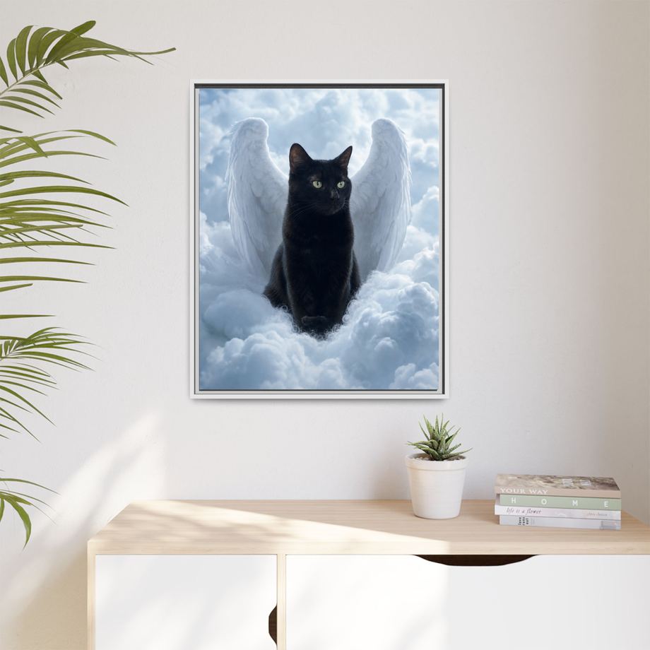Framed 24x30 White context