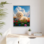 Framed 24x30 White context