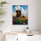 Framed 24x30 White context