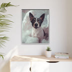 Framed 24x30 White context