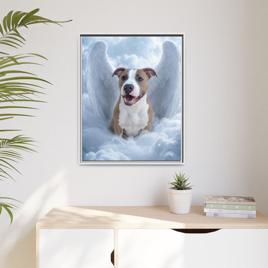 Framed 24x30 White context