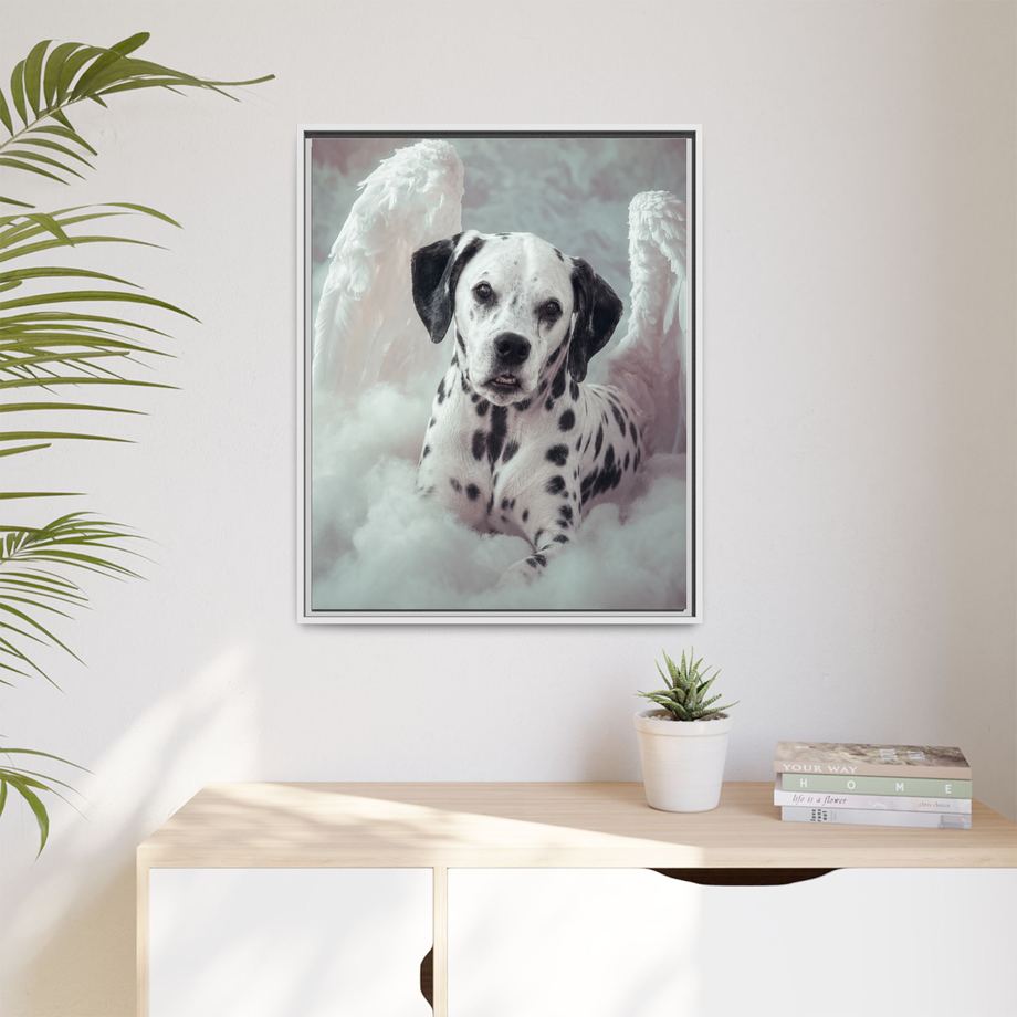 Framed 24x30 White context