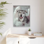 Framed 24x30 White context