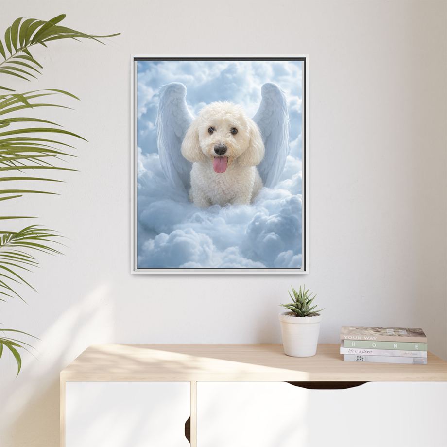 Framed 24x30 White context