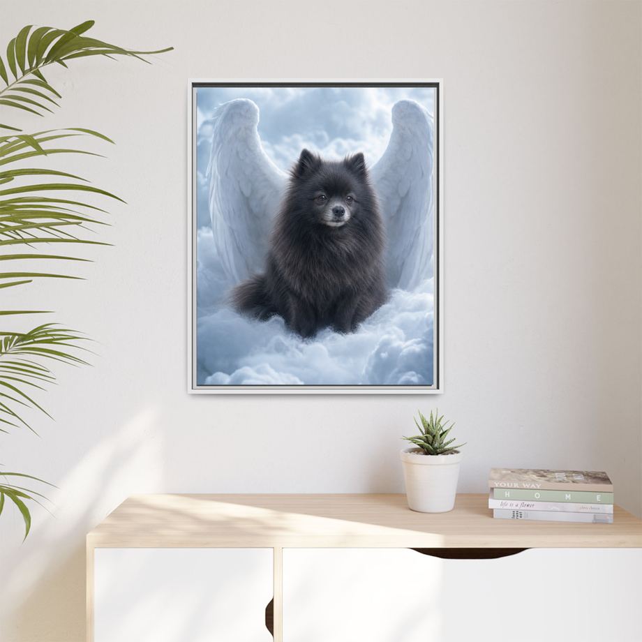 Framed 24x30 White context