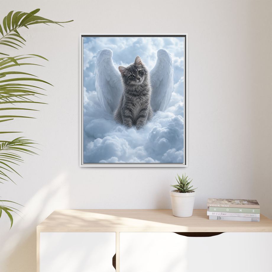 Framed 24x30 White context
