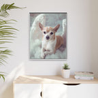 Framed 24x30 White context