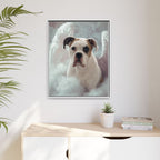 Framed 24x30 White context
