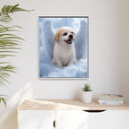 Framed 24x30 White context